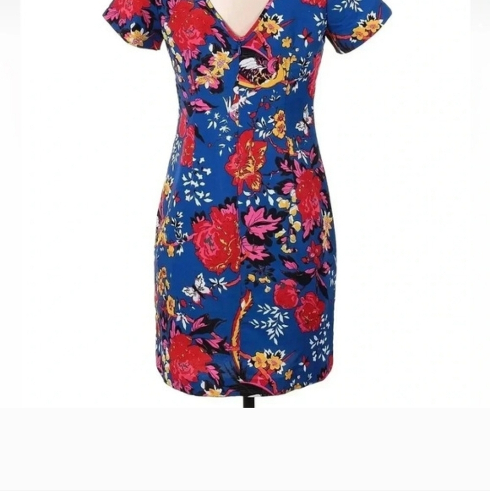 Anthropologie Plenty Tracy Reese Floral Bird Dress ~ 4 ~ 🕊 - Picture 8 of 10